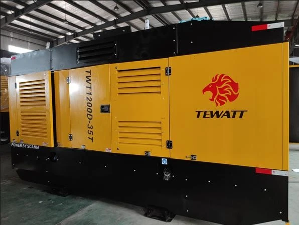 TEWATT Diesel Air Compressor For Construction/municipal Infrastructure factory