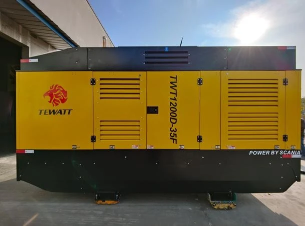 TEWATT Diesel Air Compressor For Construction/municipal Infrastructure suppliers